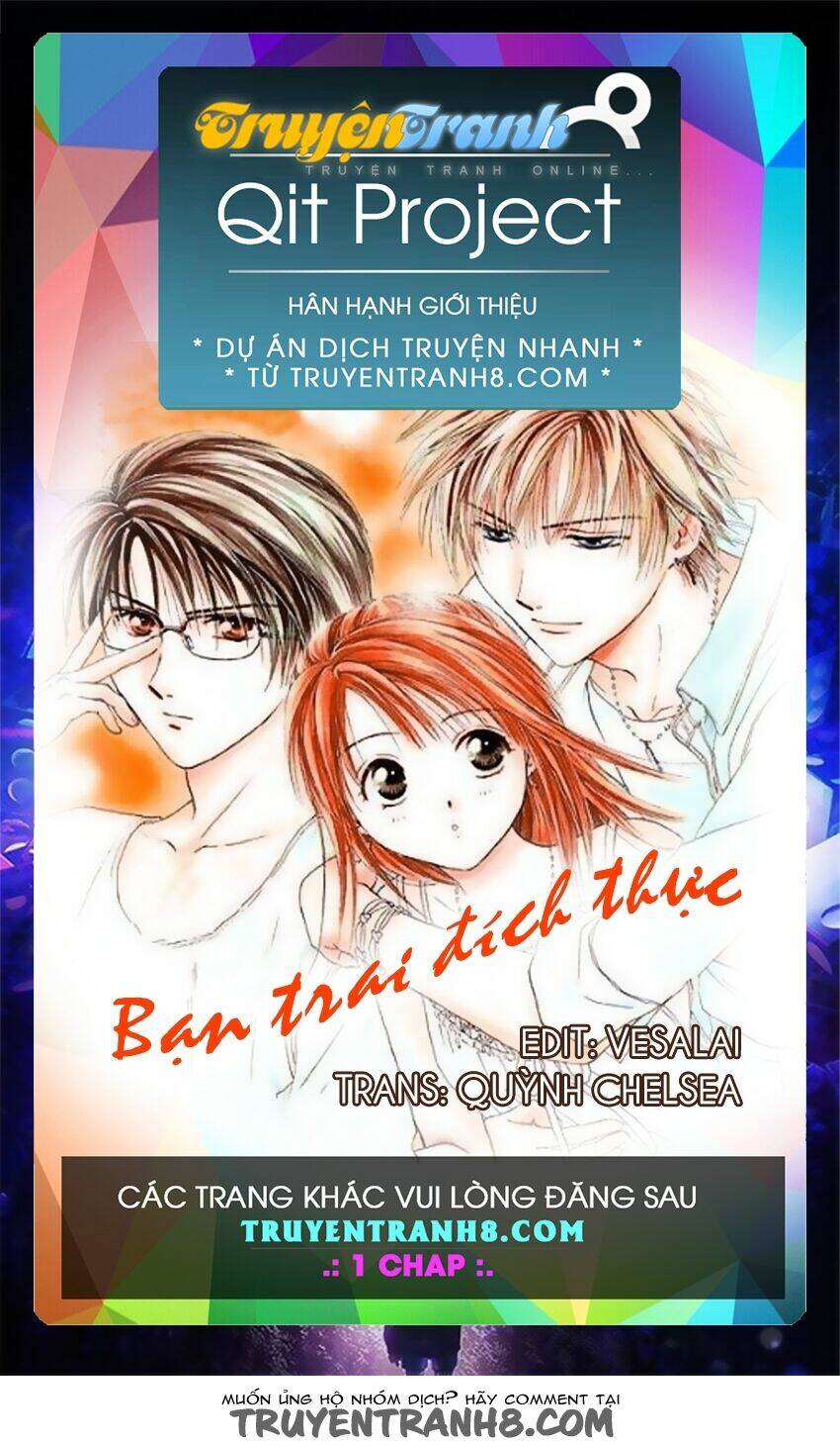 Bạn Trai Đích Thực: Chapter 11