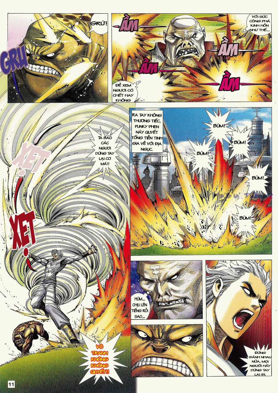 Võ Thần Phi Thiên: Chapter 11