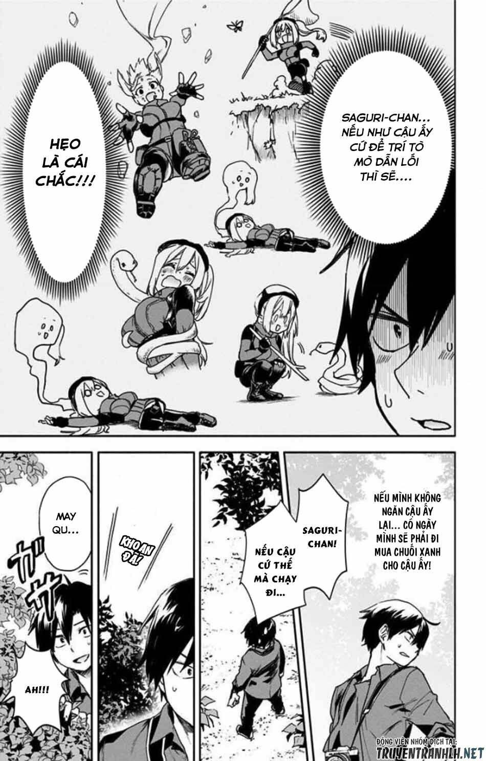 Saguri-Chan Tankentai: Chapter 35.5