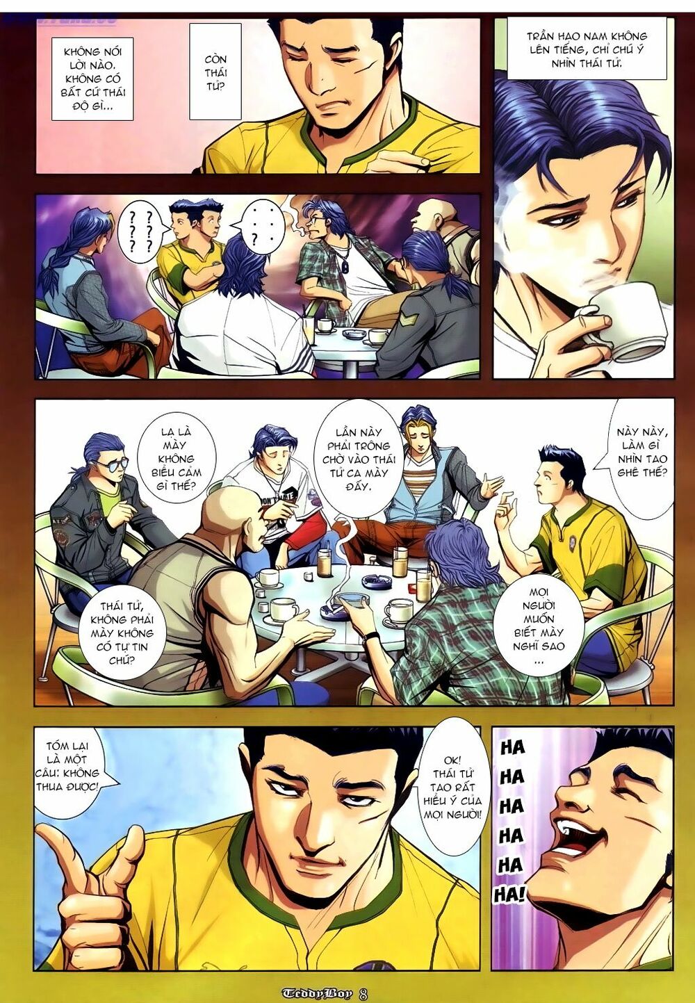Người Trong Giang Hồ: Chapter 883: Đội trưởng Columbia