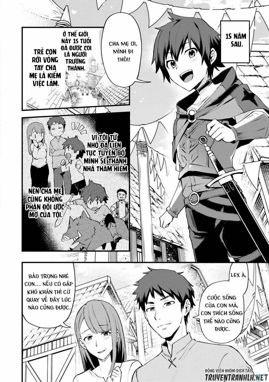 Nido Tensei Shita Shounen Wa S Rank Boukensha Toshite Heion Ni Sugosu-Zense Ga Kenja De Eiyuu Datta: Chapter 1