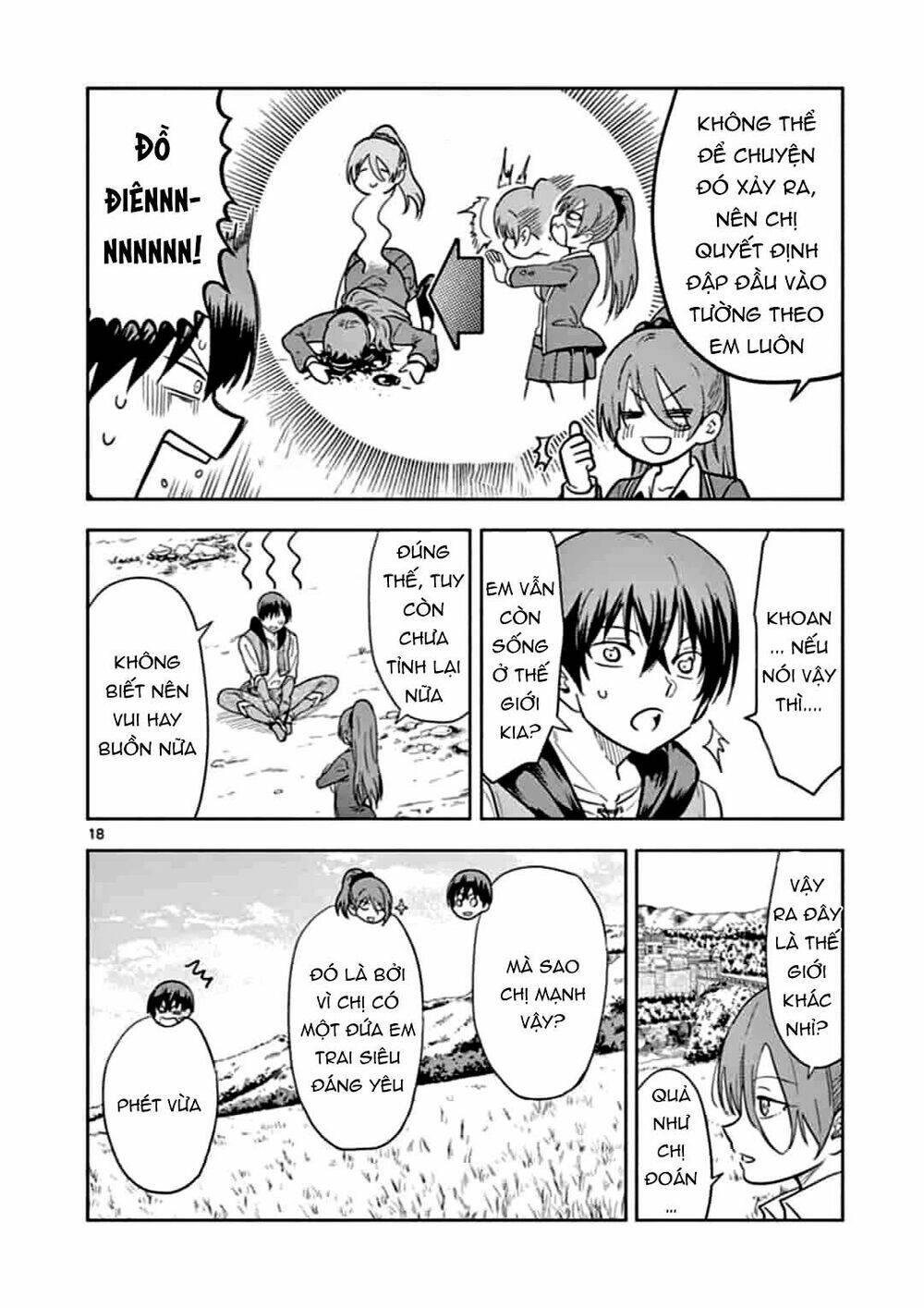 Chuyển Sinh Cùng Bà Chị Đấm Phát Chết Luôn: Chapter 2