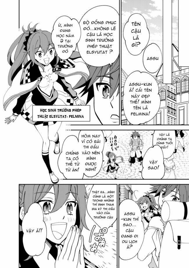 Doryoku Shisugita Sekai Saikyou No Butouka Wa, Mahou Sekai Woyoyuu De Ikinuku: Chapter 3