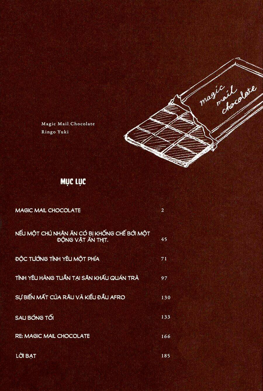 Magic Mail Chocolate: Chapter 1