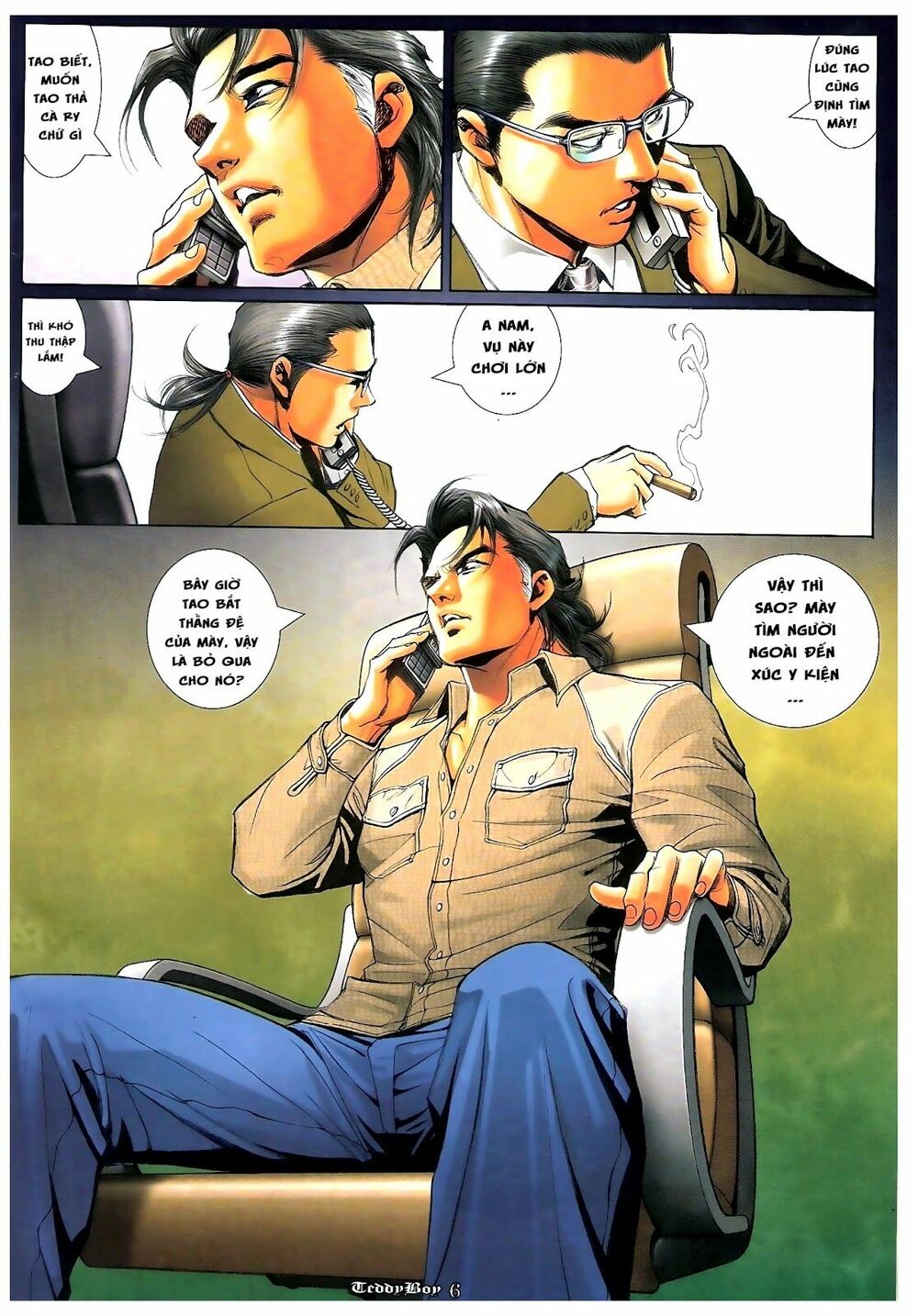 Người Trong Giang Hồ: Chapter 1168: Đàm phán