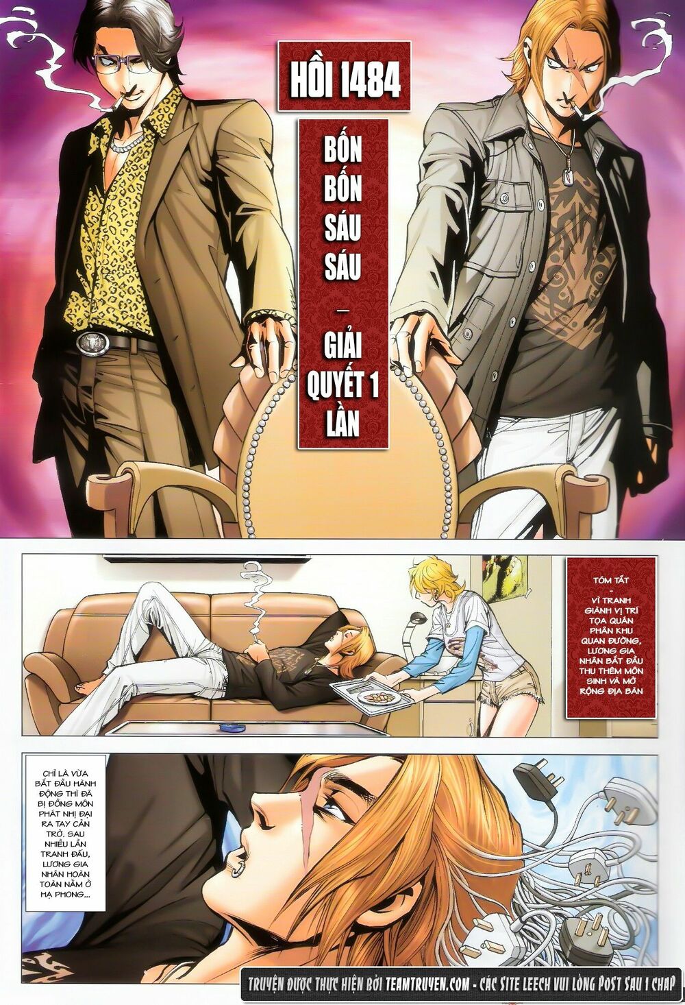 Người Trong Giang Hồ: Chapter 1484: Bốn Bốn Sáu Sáu, Giải Quyết 1 Lần