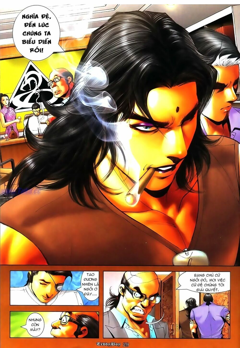 Người Trong Giang Hồ: Chapter 1107: Đánh lồng sắt