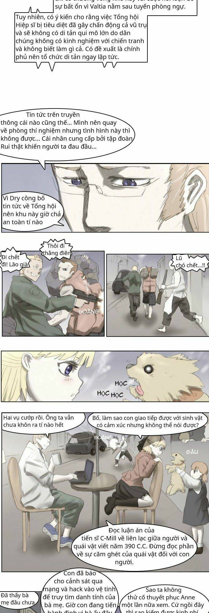 Cuộc Chiến Với Quái Vật Tại Kỷ Nguyên 430: Chapter 17