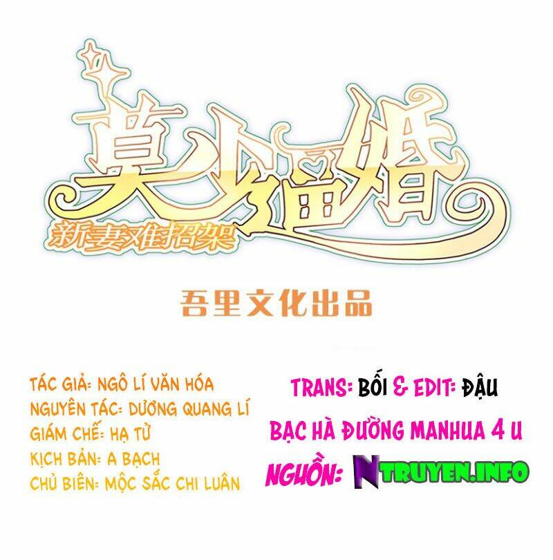 Mạc Thiếu Bức Hôn: Vợ Mới Khó Chống Đỡ: Chapter 8