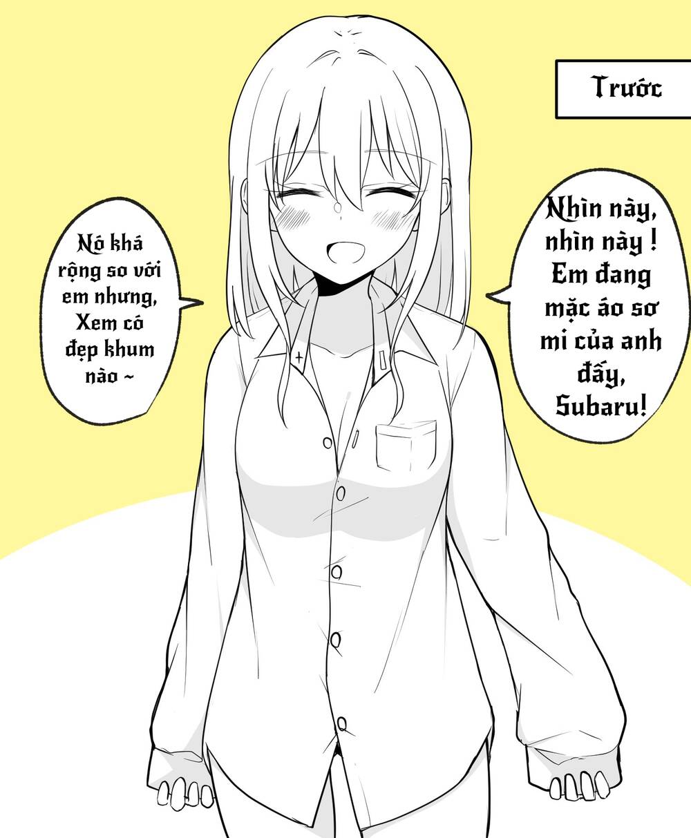Cuộc Sống Hàng Ngày Của Một Cặp Vợ Chồng Trong Một Ngày Mà Bạn Trai Biến Thành Gái: Chapter 2