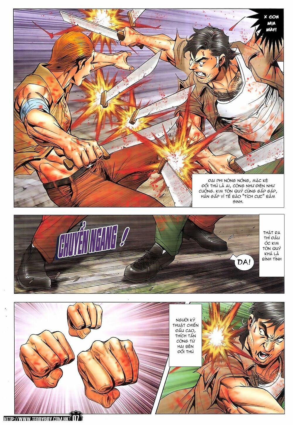 Người Trong Giang Hồ: Chapter 1843: Hắc Tiên Sinh vs Kim Tiên Sinh
