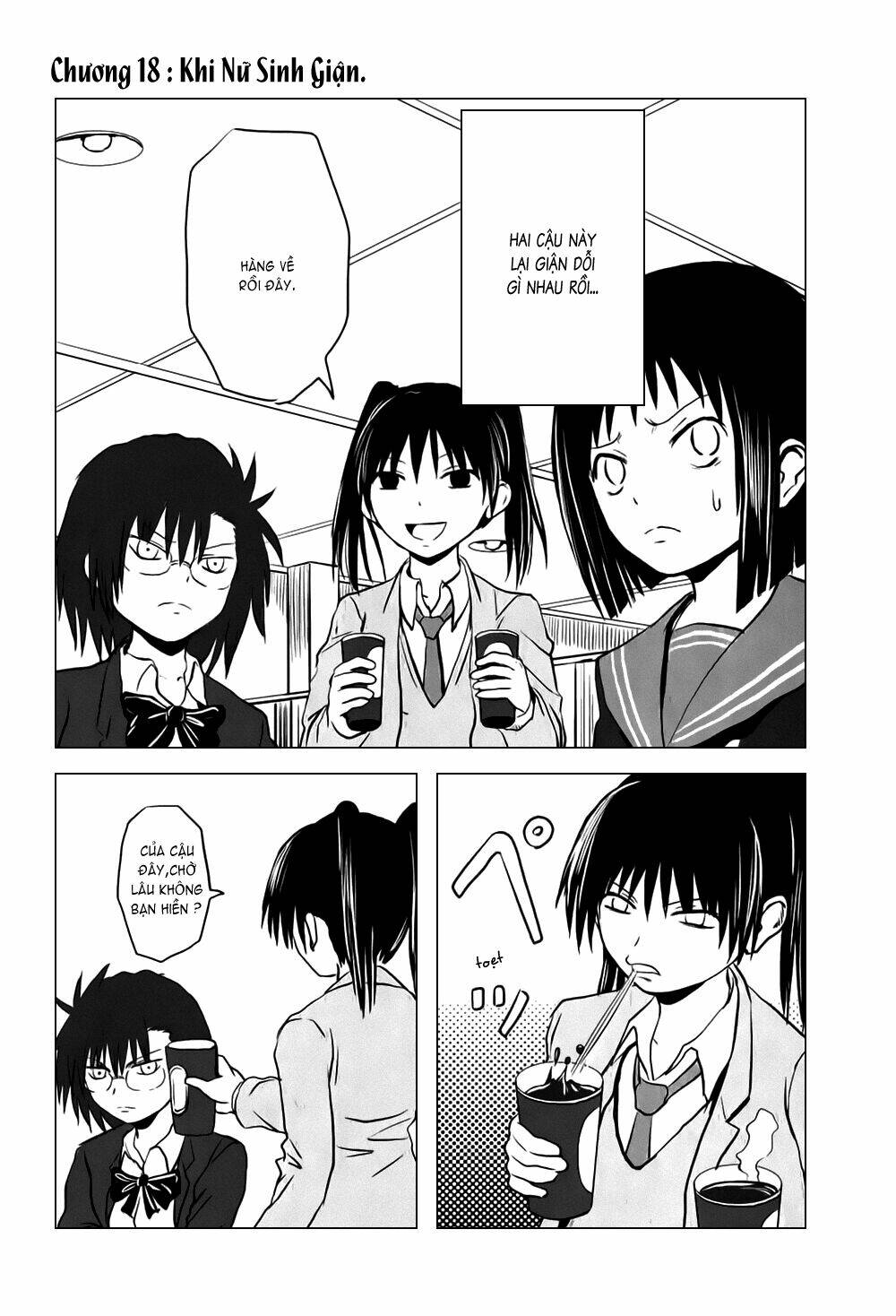 Danshi Koukousei No Nichijou: Chapter 95.3