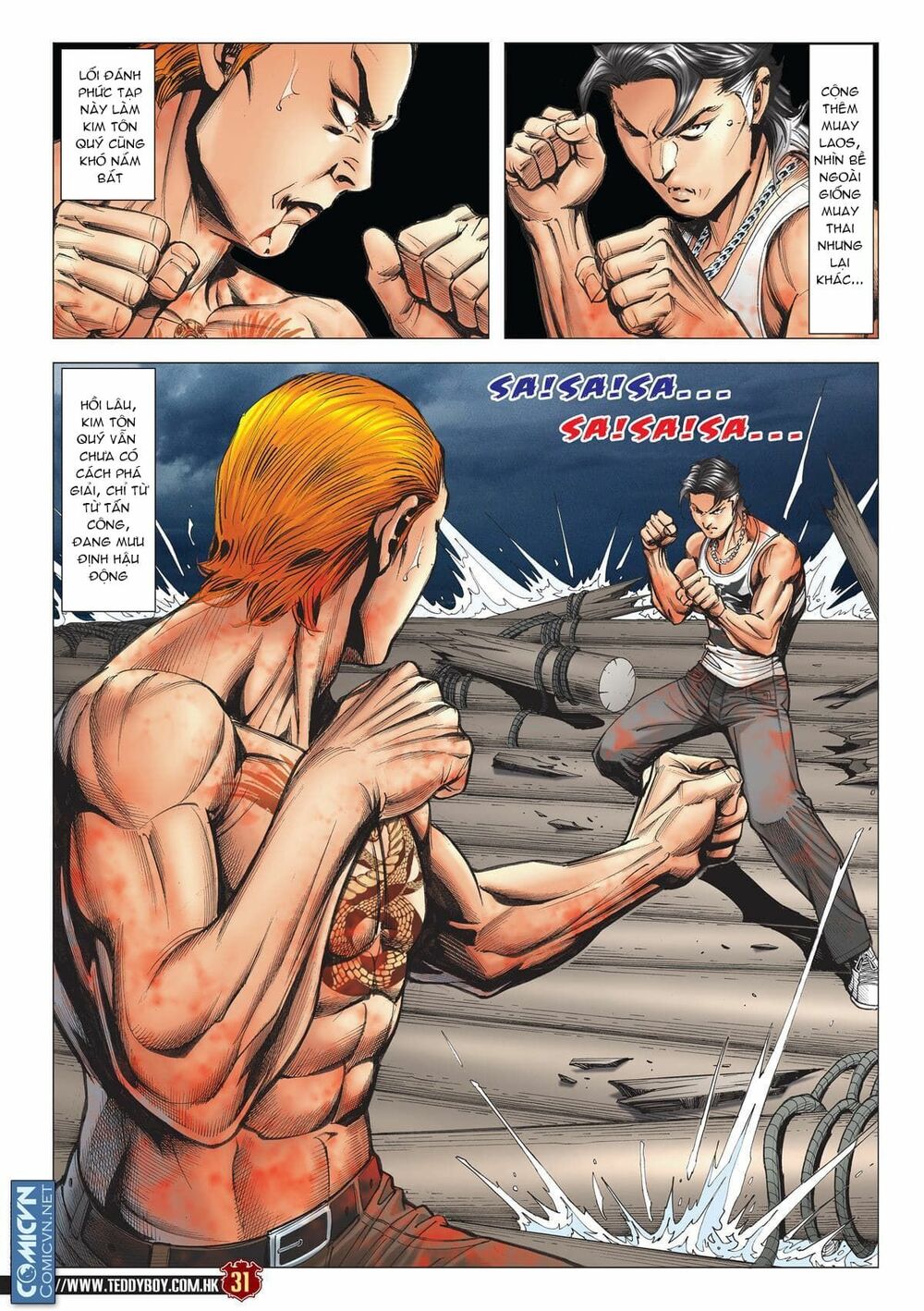 Người Trong Giang Hồ: Chapter 2170: Trần Hạo Nam vs Kim Tôn Quý 2