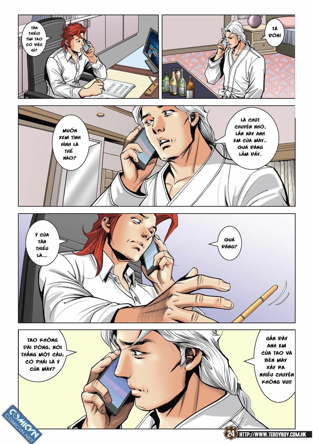 Người Trong Giang Hồ: Chapter 2108: Công cao át chủ