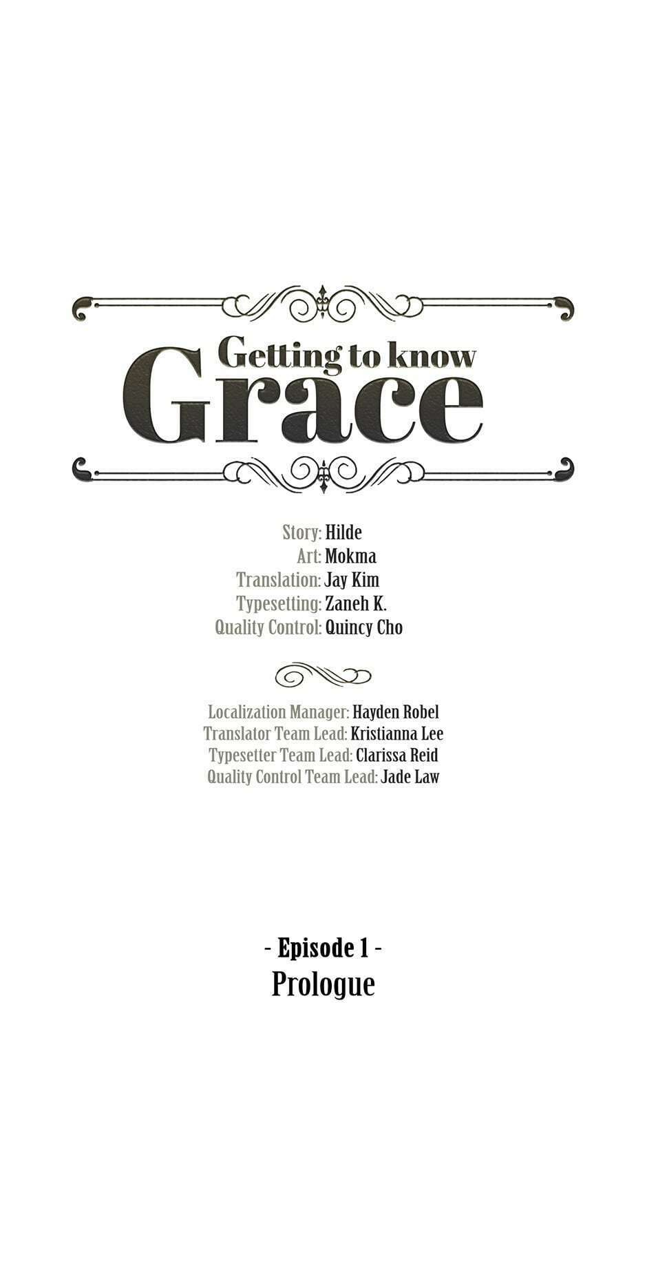 Getting To Know Grace: Chapter 1