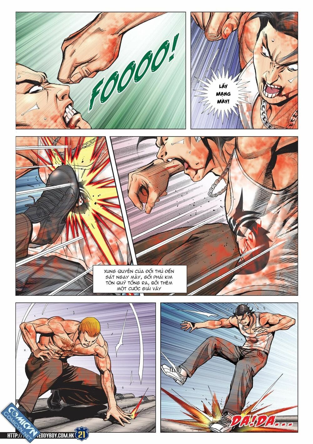 Người Trong Giang Hồ: Chapter 2172: Trần Hạo Nam vs Kim Tôn Quý 4