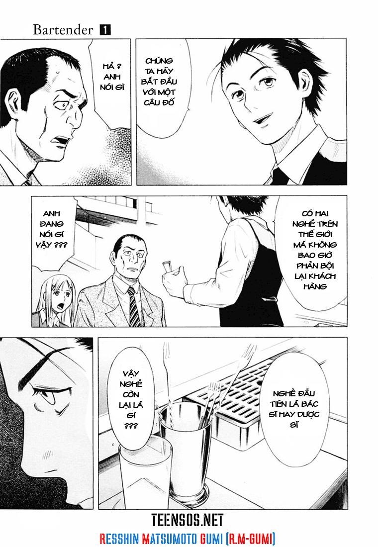 Bartender - Người Pha Chế Rượu: Chapter 1