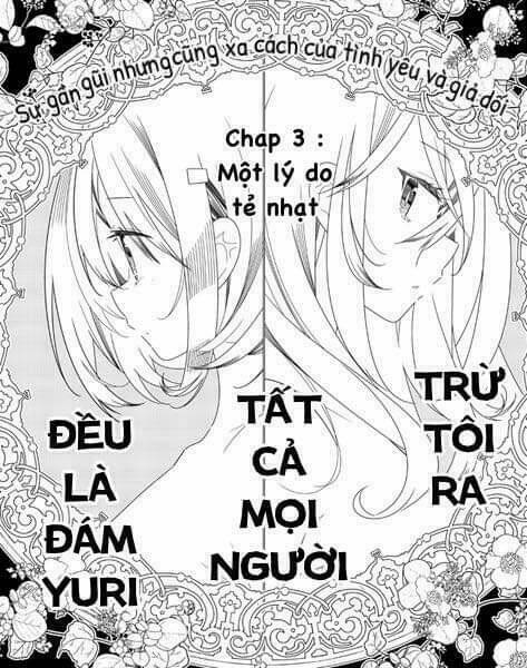 All Of Humanity Is Yuri Except For Me: Chapter 3