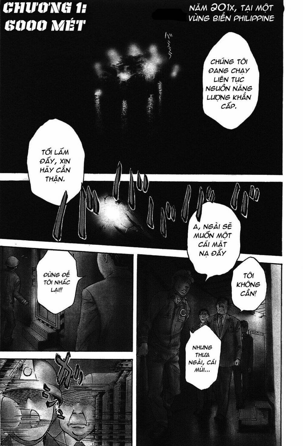 6000 the deep sea of madness: Chapter 1