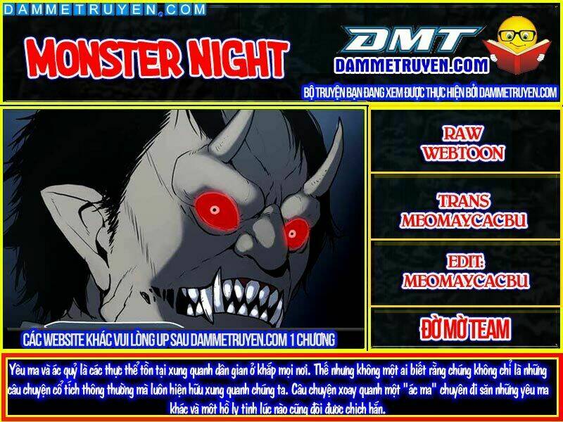 Monster Night: Chapter 1