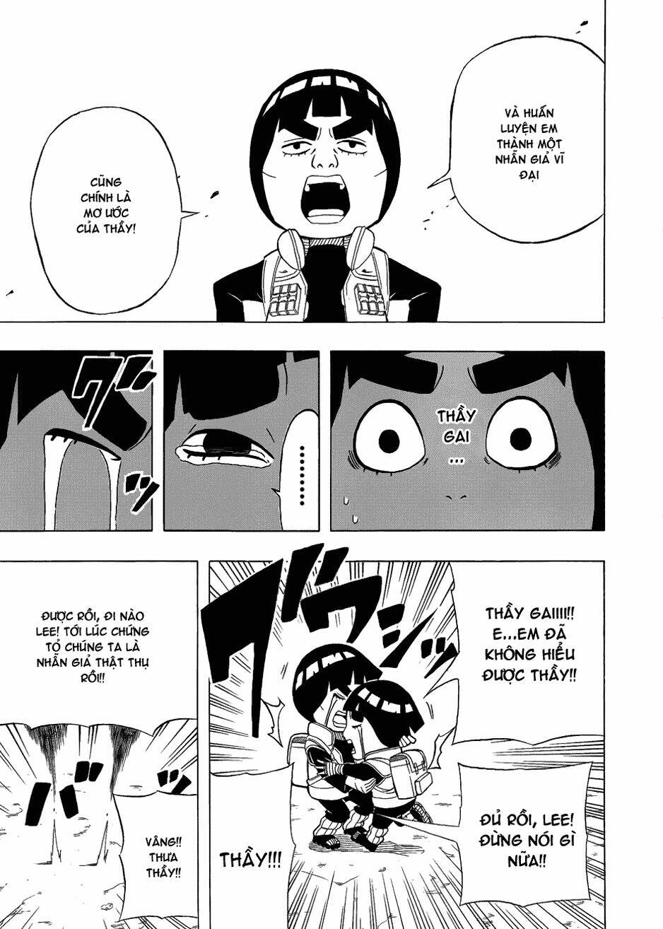 Cửu Vĩ Hồ Ly Ngoại Truyện Rock Lee: Chapter 1