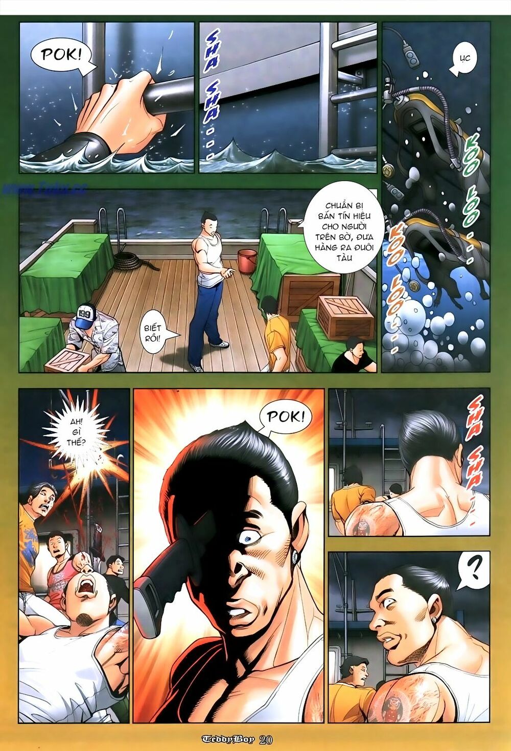 Người Trong Giang Hồ: Chapter 1081: Ép hổ nhảy tường
