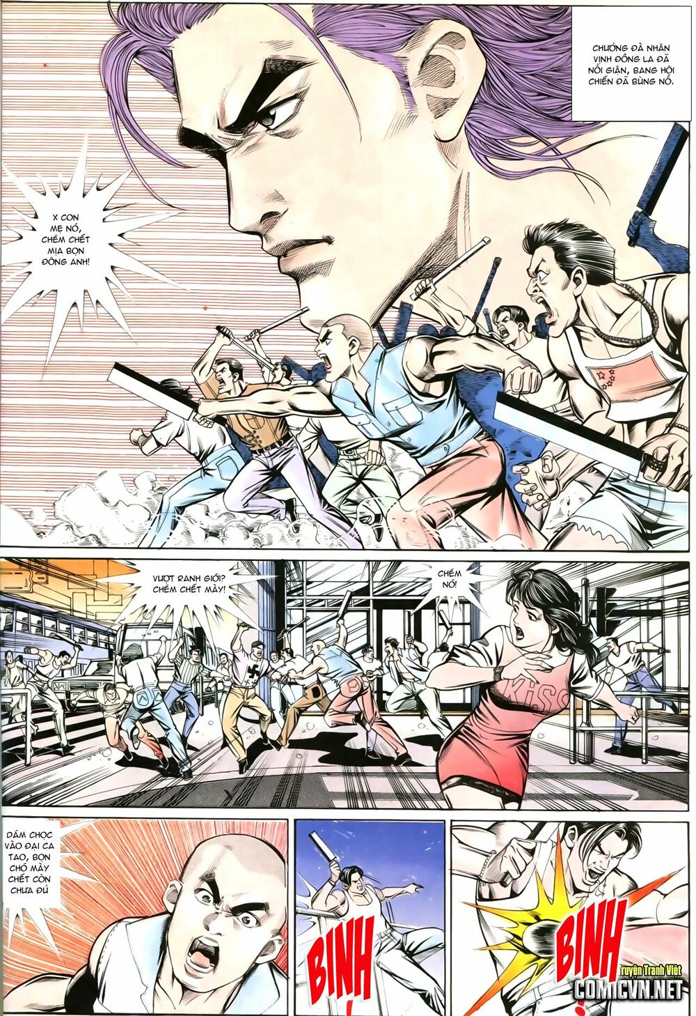Người Trong Giang Hồ: Chapter 202: Đối Đầu