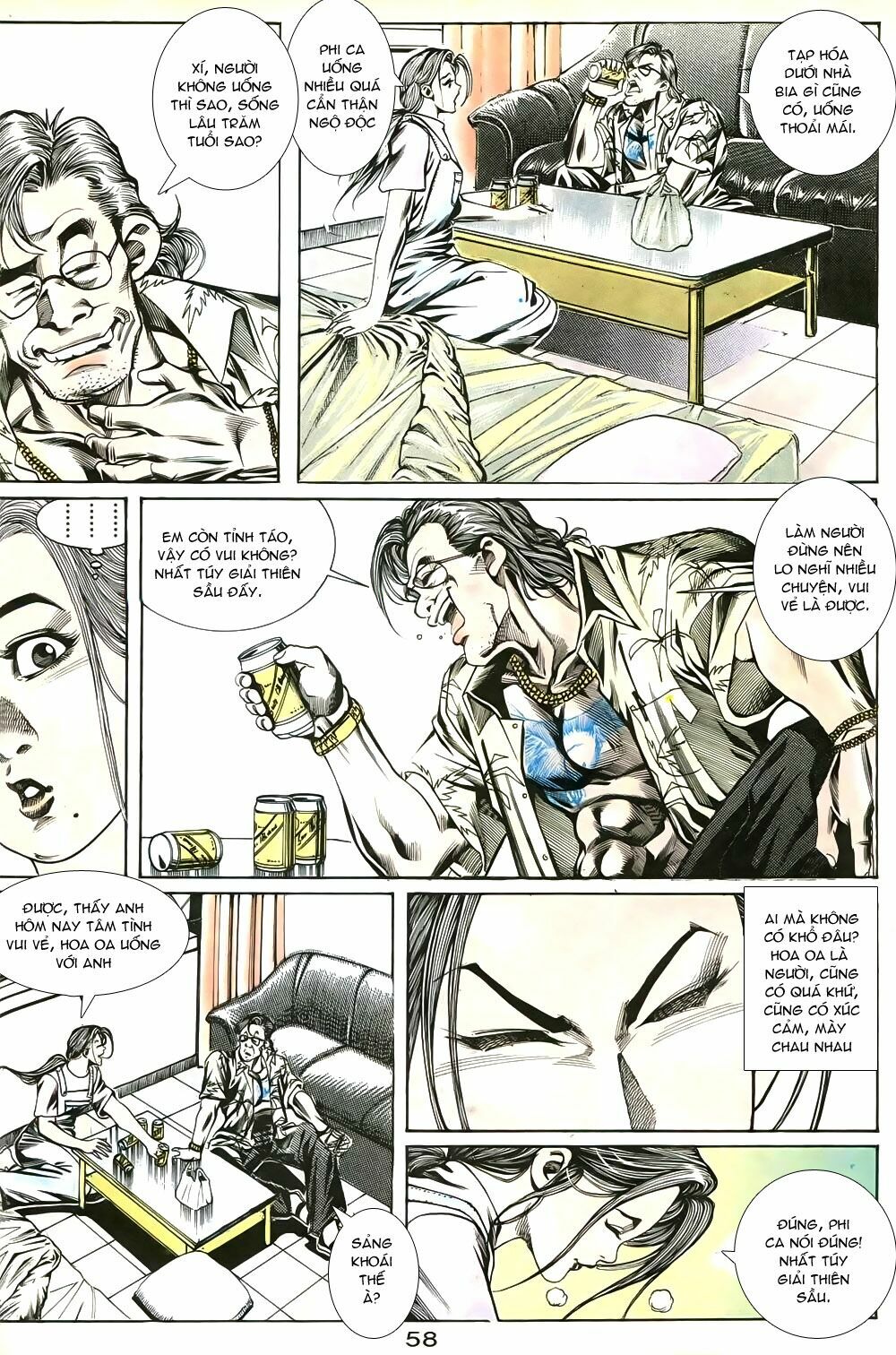 Người Trong Giang Hồ: Chapter 183: Hai người trên giường