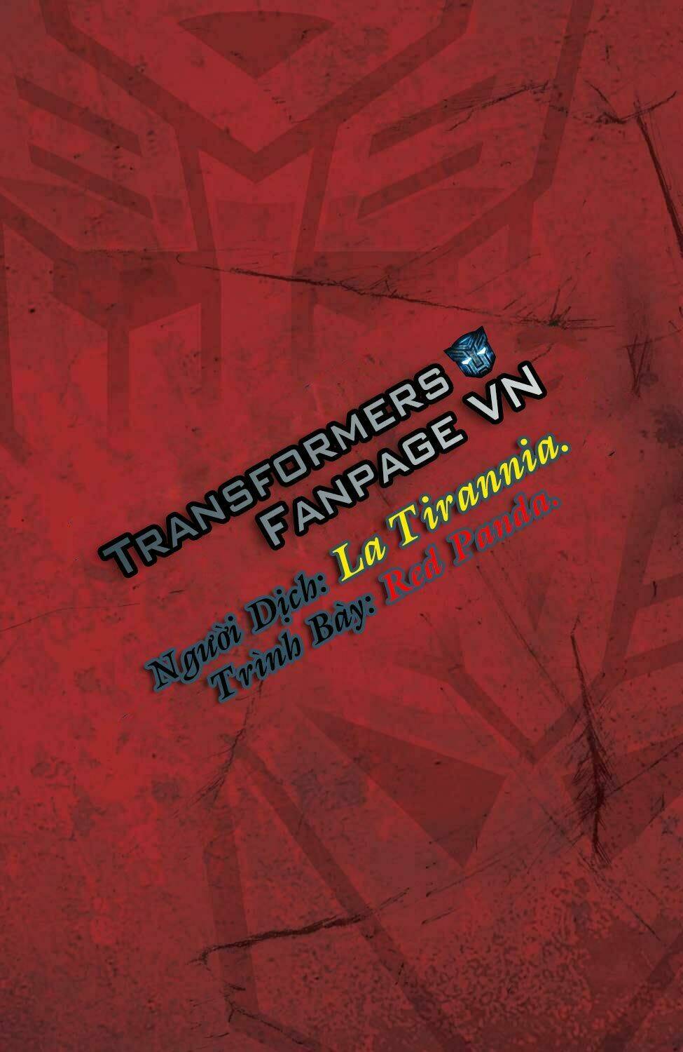 The Tranformers - Autocracy: Chapter 3
