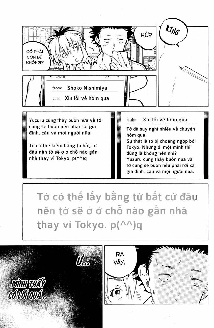 Koe No Katachi: Chapter 60