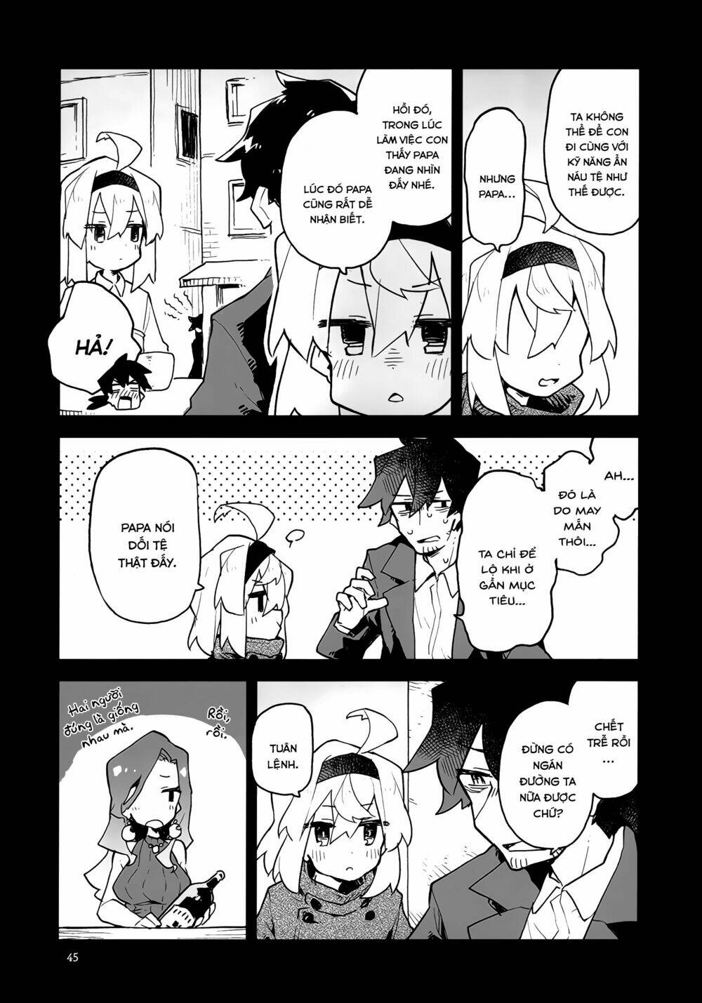 The Story Of A Terrifying Hitman And A Little Girl: Chapter 7.5