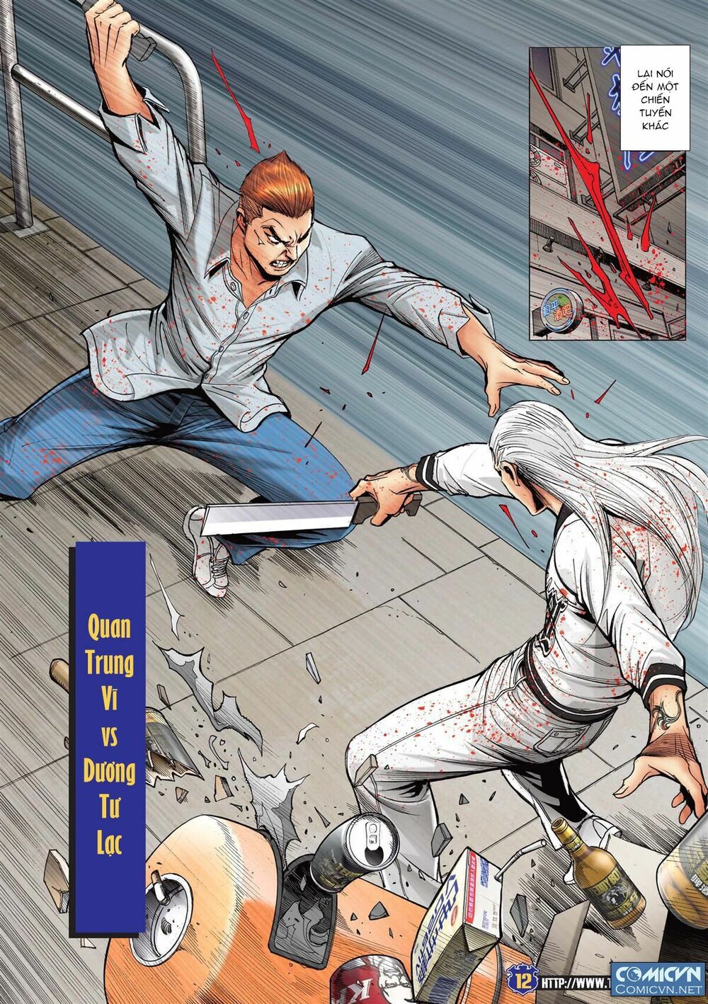 Người Trong Giang Hồ: Chapter 2180: Sống mái một phen