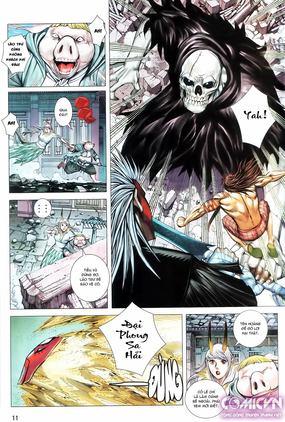 Tây Du: Chapter 119: Siêu tập khí!! Đại yêu hoàng đế khiêu chiến!