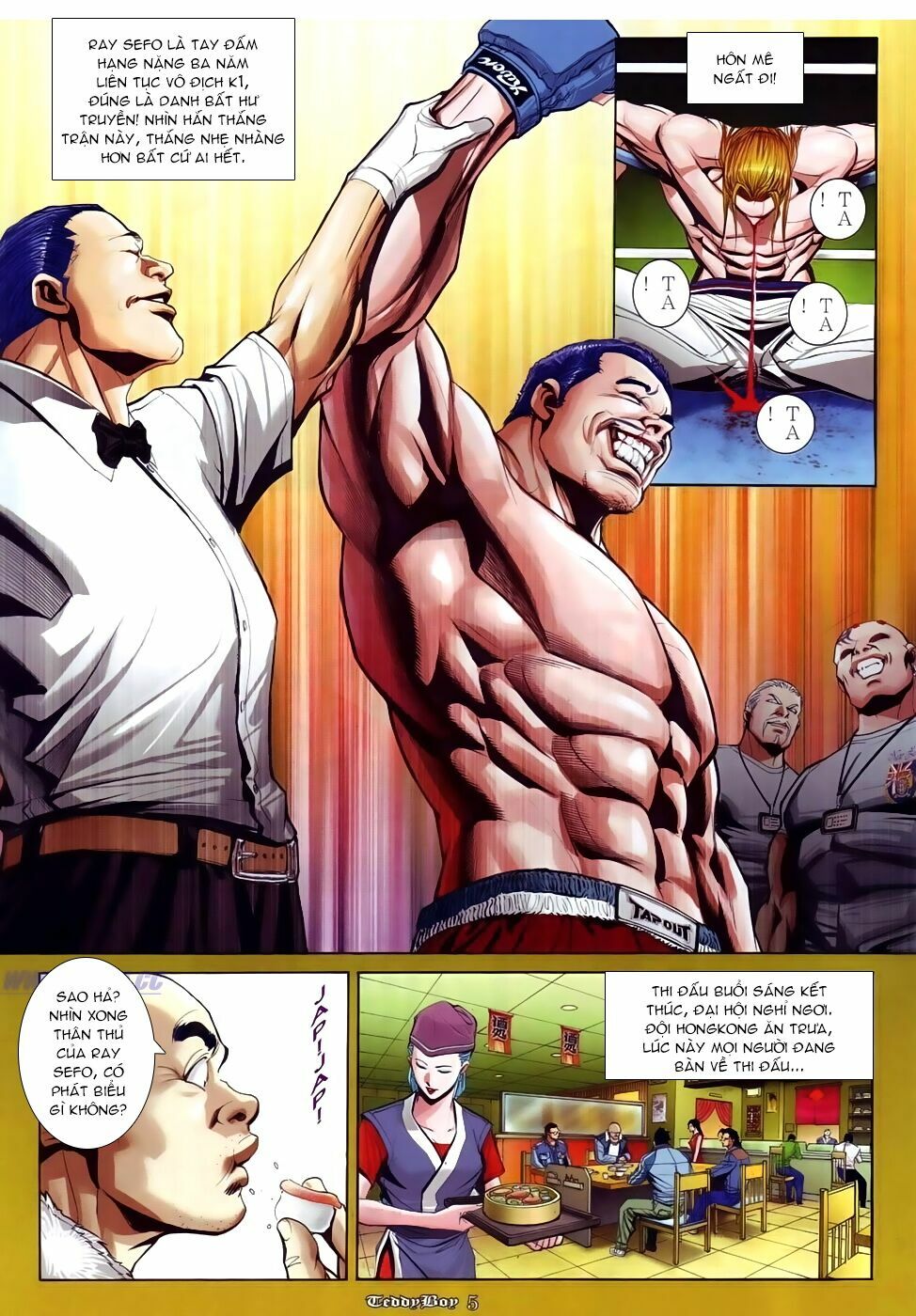 Người Trong Giang Hồ: Chapter 876: Capoeira