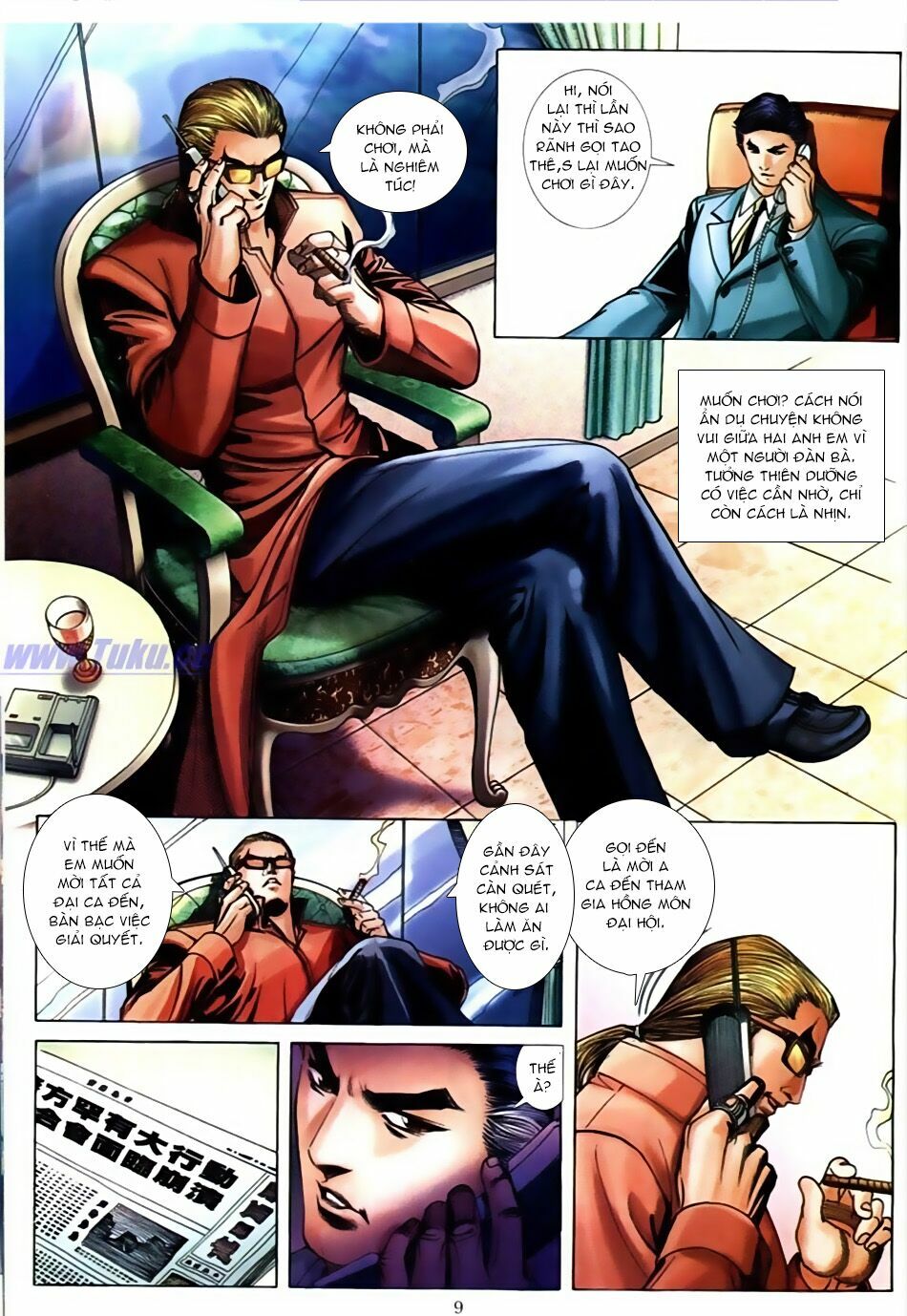 Người Trong Giang Hồ: Chapter 586: Lưỡi chiến Quần Hùng