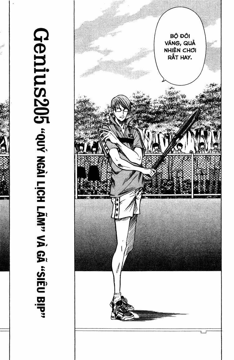 Hoàng Tử Tennis: Chapter 205