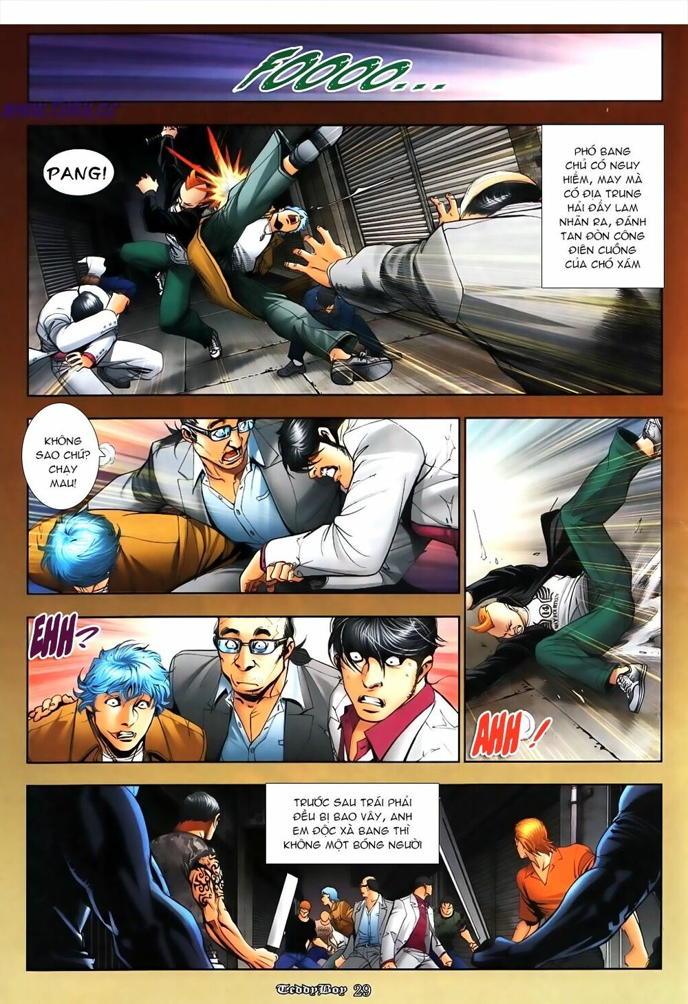 Người Trong Giang Hồ: Chapter 1082: Chạy