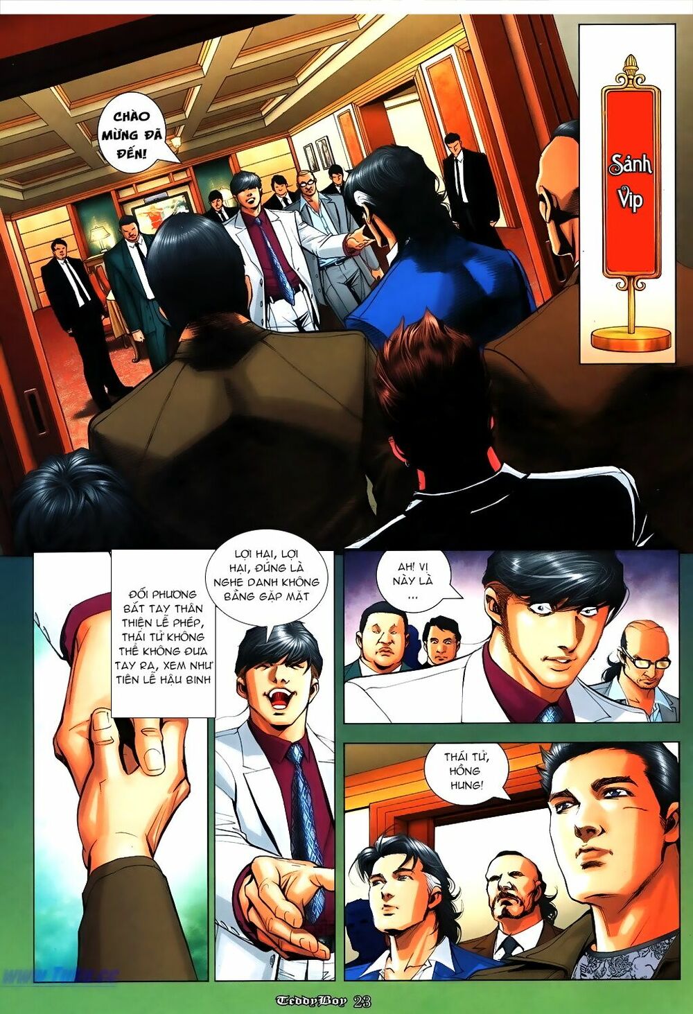 Người Trong Giang Hồ: Chapter 1089: Thái Tử tiếp chiến