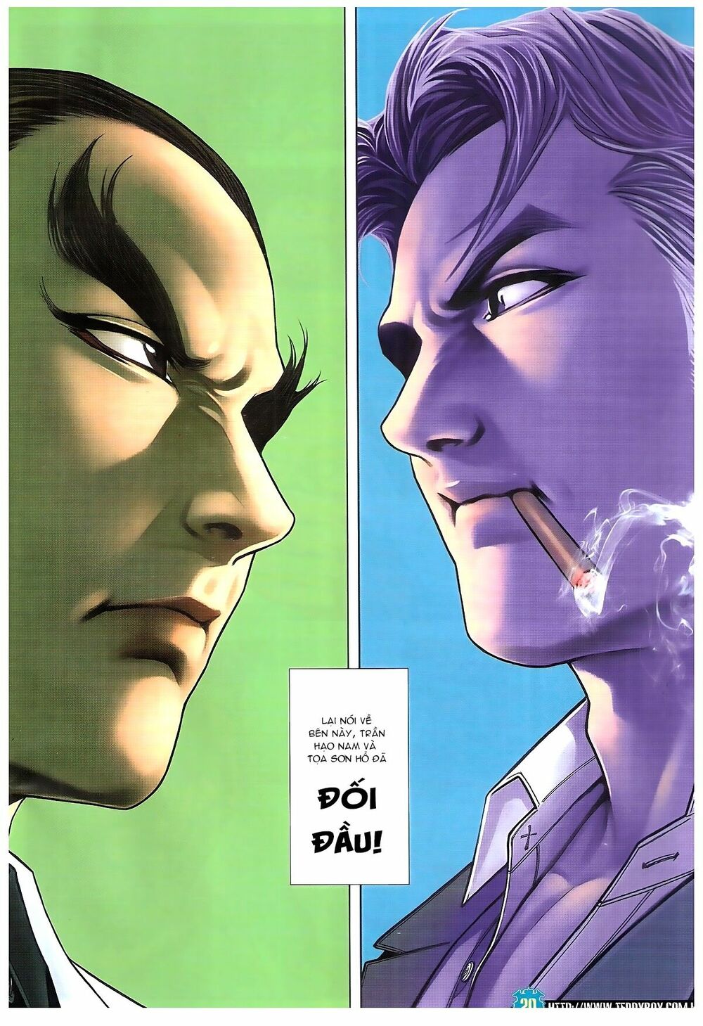 Người Trong Giang Hồ: Chapter 1808: Trần Hạo Nam vs Tọa Sơn Hổ