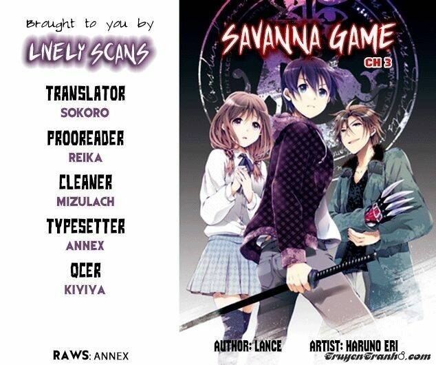 Savanna Game: The Comic Manga: Chapter 3
