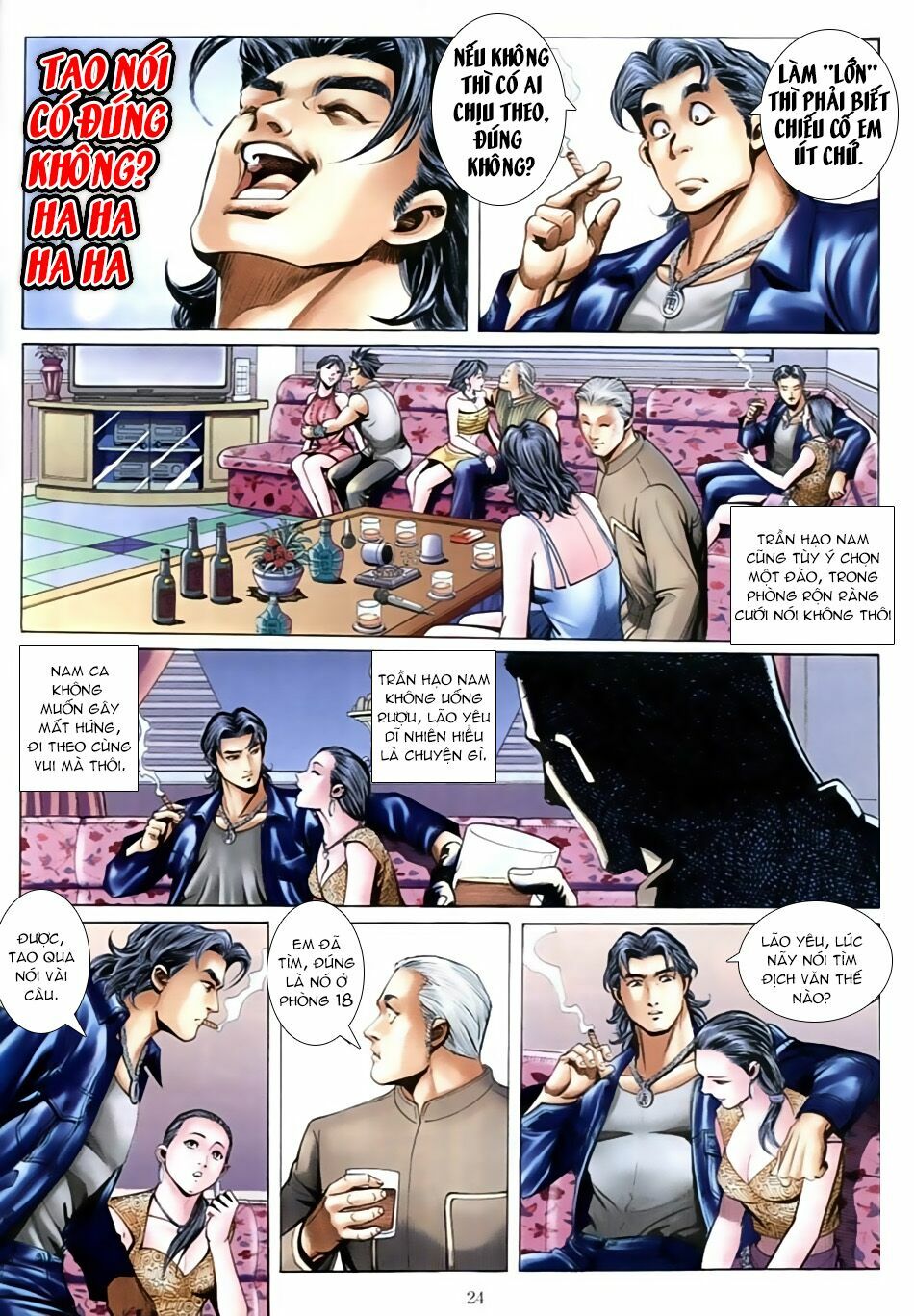 Người Trong Giang Hồ: Chapter 598: Tình nồng hơn rượu