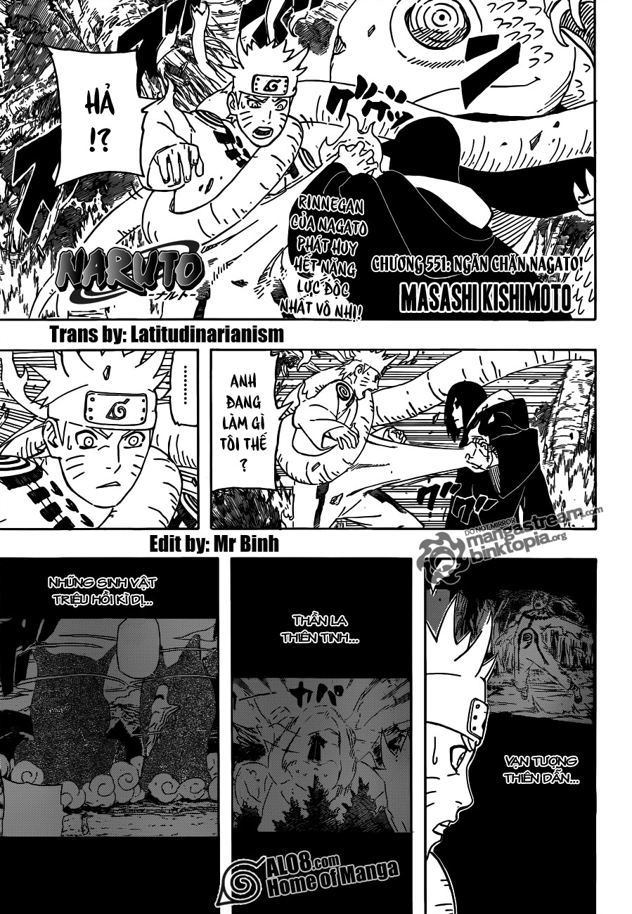 Naruto: Chapter 551