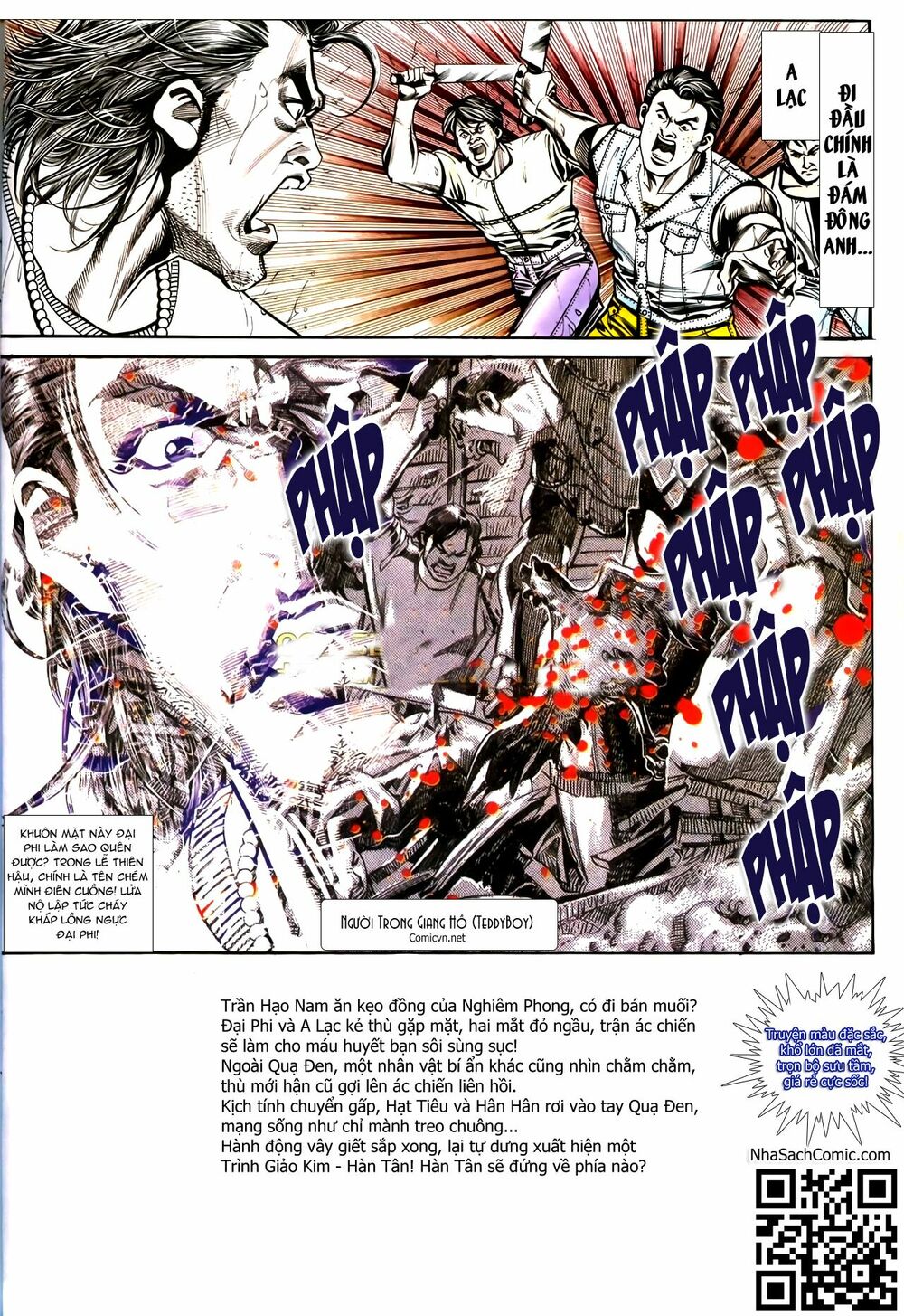 Người Trong Giang Hồ: Chapter 172: Máu nhuộm chinh bào