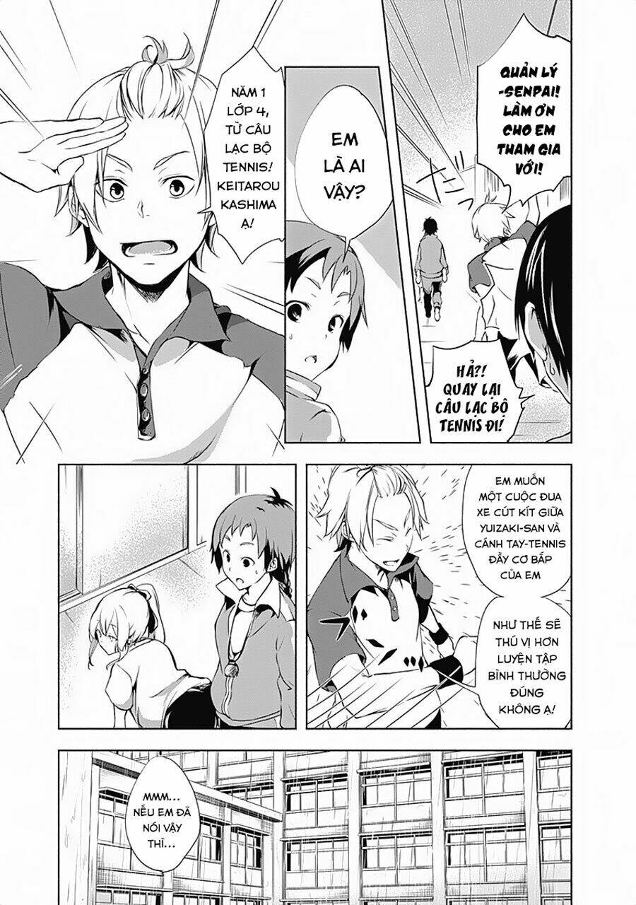 Yuizaki-San Ha Nageru: Chapter 4