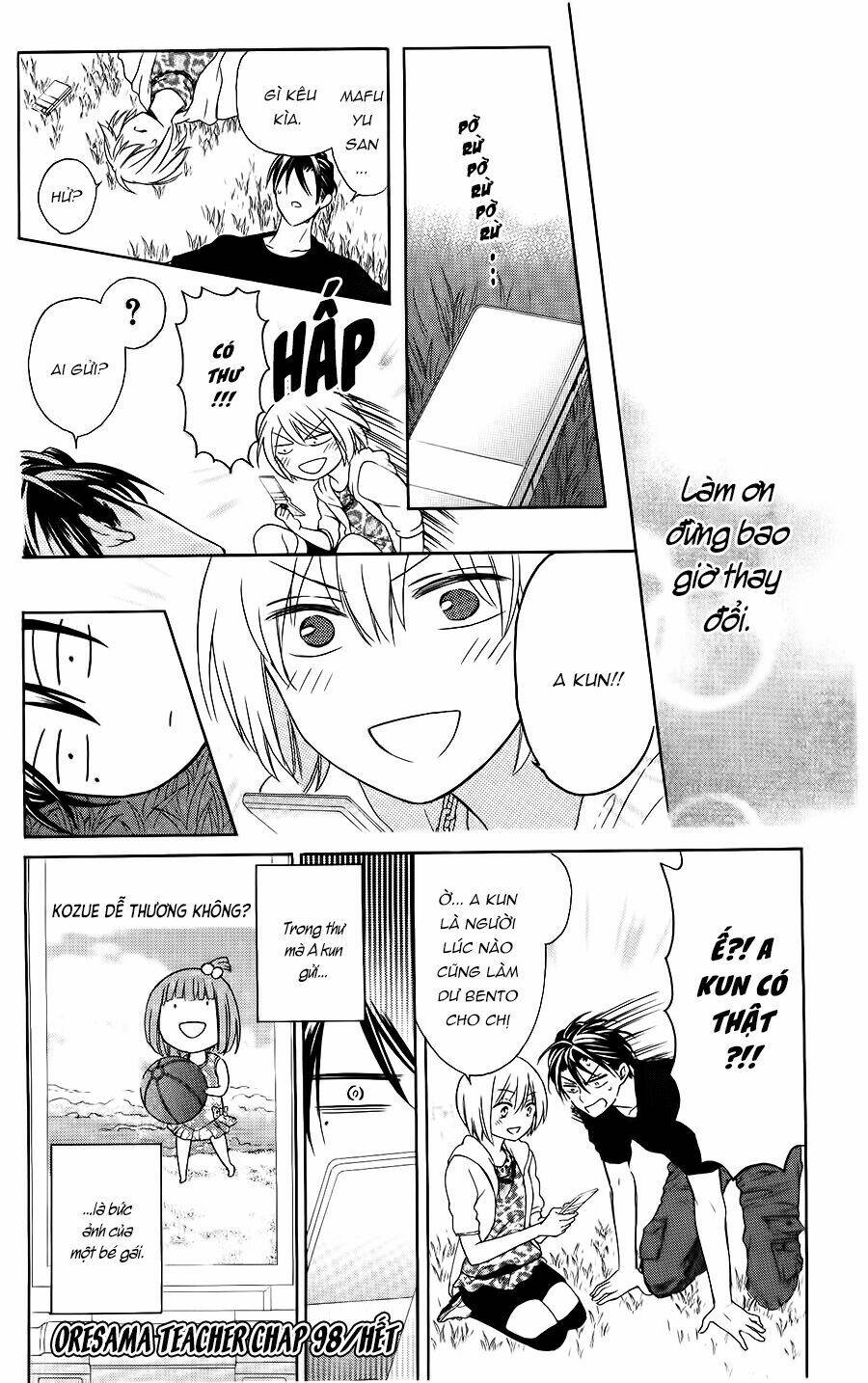 Thầy Giáo Của Tôi: Chapter 98