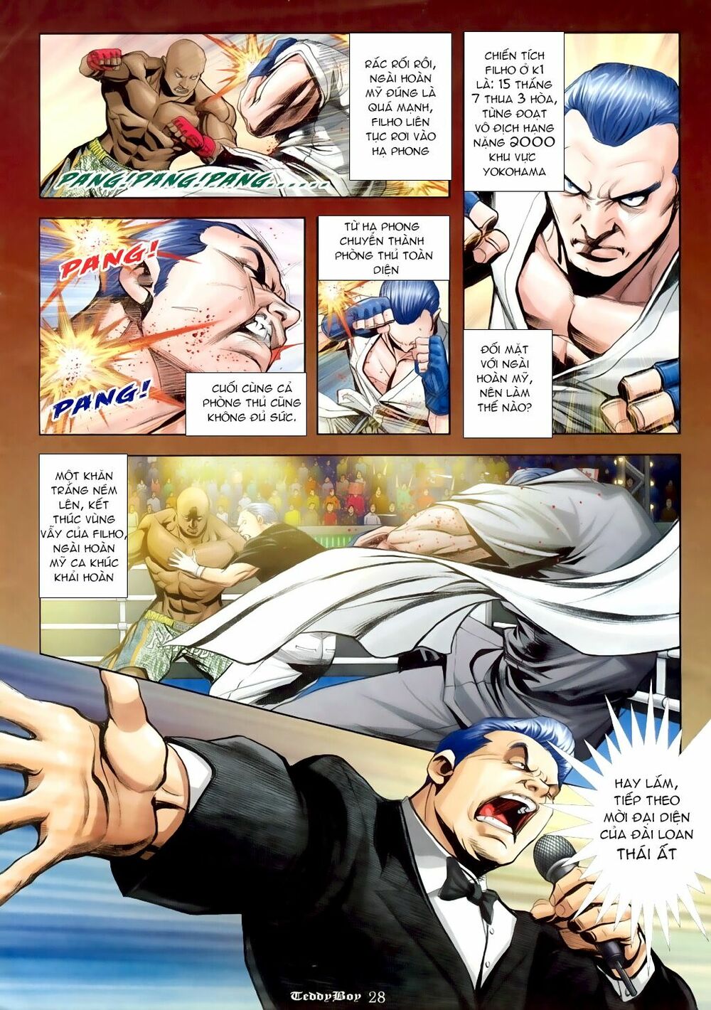 Người Trong Giang Hồ: Chapter 924: Thái Ất vs Buakaw