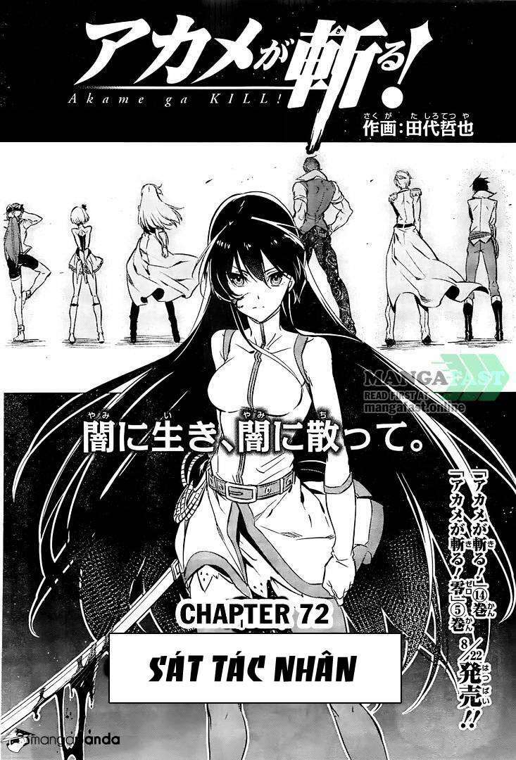 Akame Ga Kiru: Chapter 72