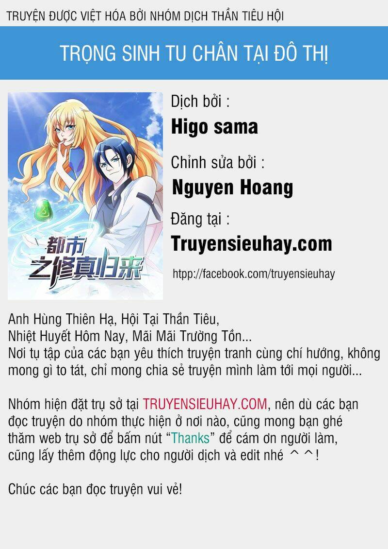 Trọng Sinh Tu Chân Tại Đô Thị: Chapter 65