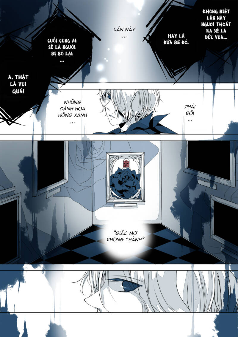 Ib Doujinshi - Ao Meikyuu No Ou: Chapter 1
