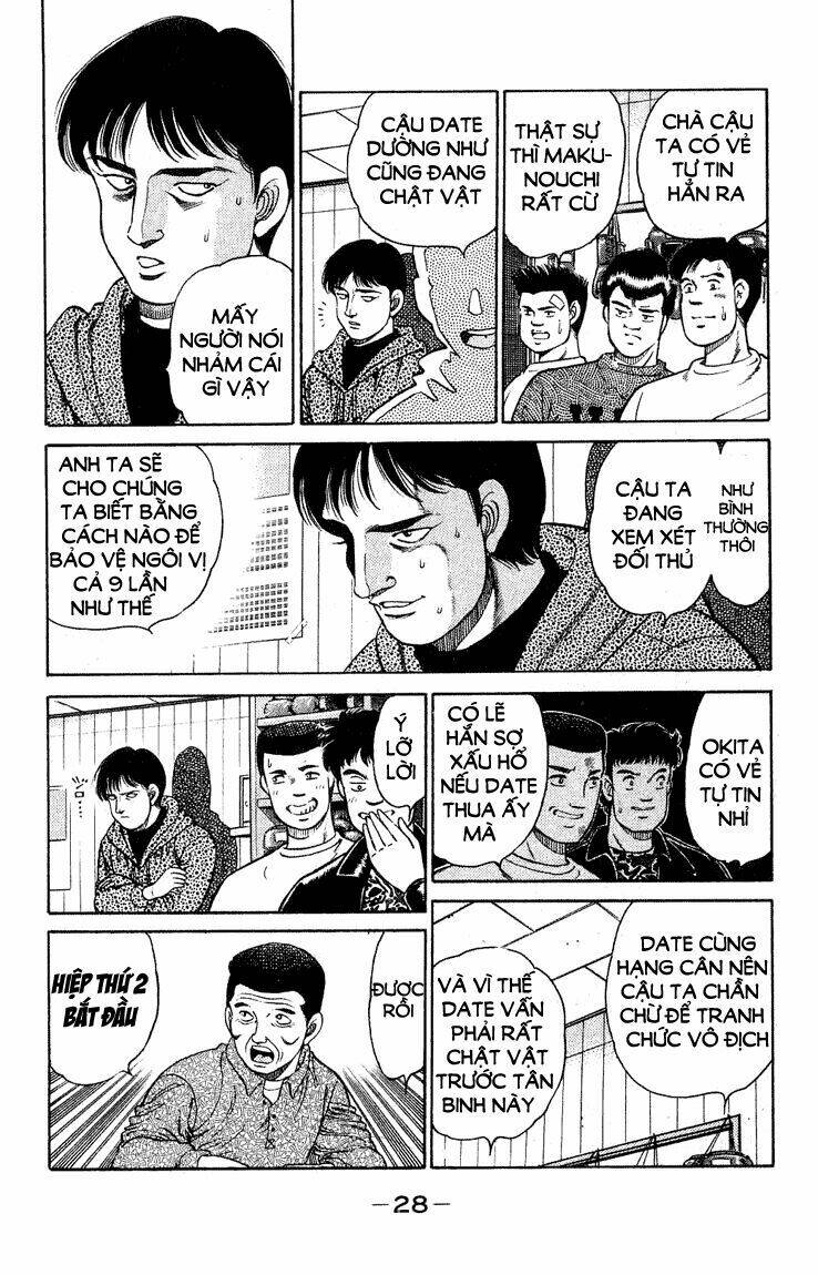 Võ Sĩ Quyền Anh Ippo: Chapter 116